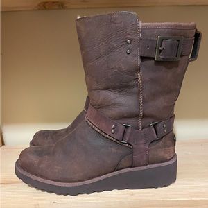 Ugg leather boots